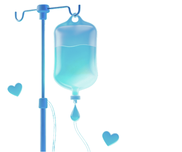 Неоновое сердце в руках